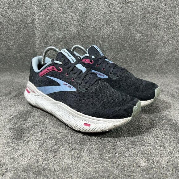 Brooks Ghost Max 1203951B082 Women’s Size 10 Black Athletic Running Shoes Used - Picture 3 of 13